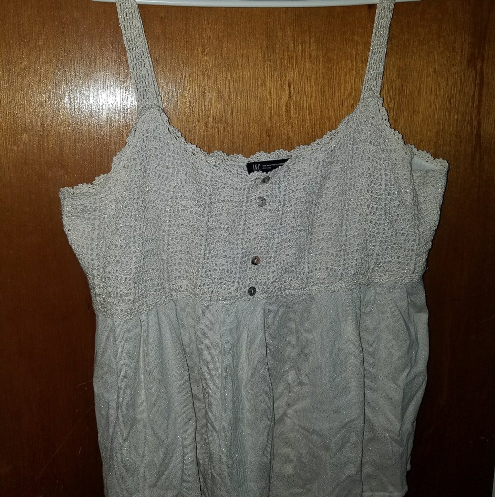 Cream tank top